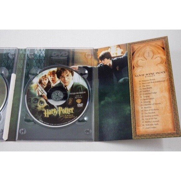 Harry Potter and the Chamber of Secrets (DVD, 2003, 2-Disc Set, Full Frame) - Picture 6 of 9